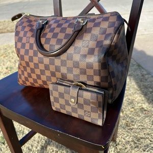 sppedy 30 damier ebene and frenchkiss bifold